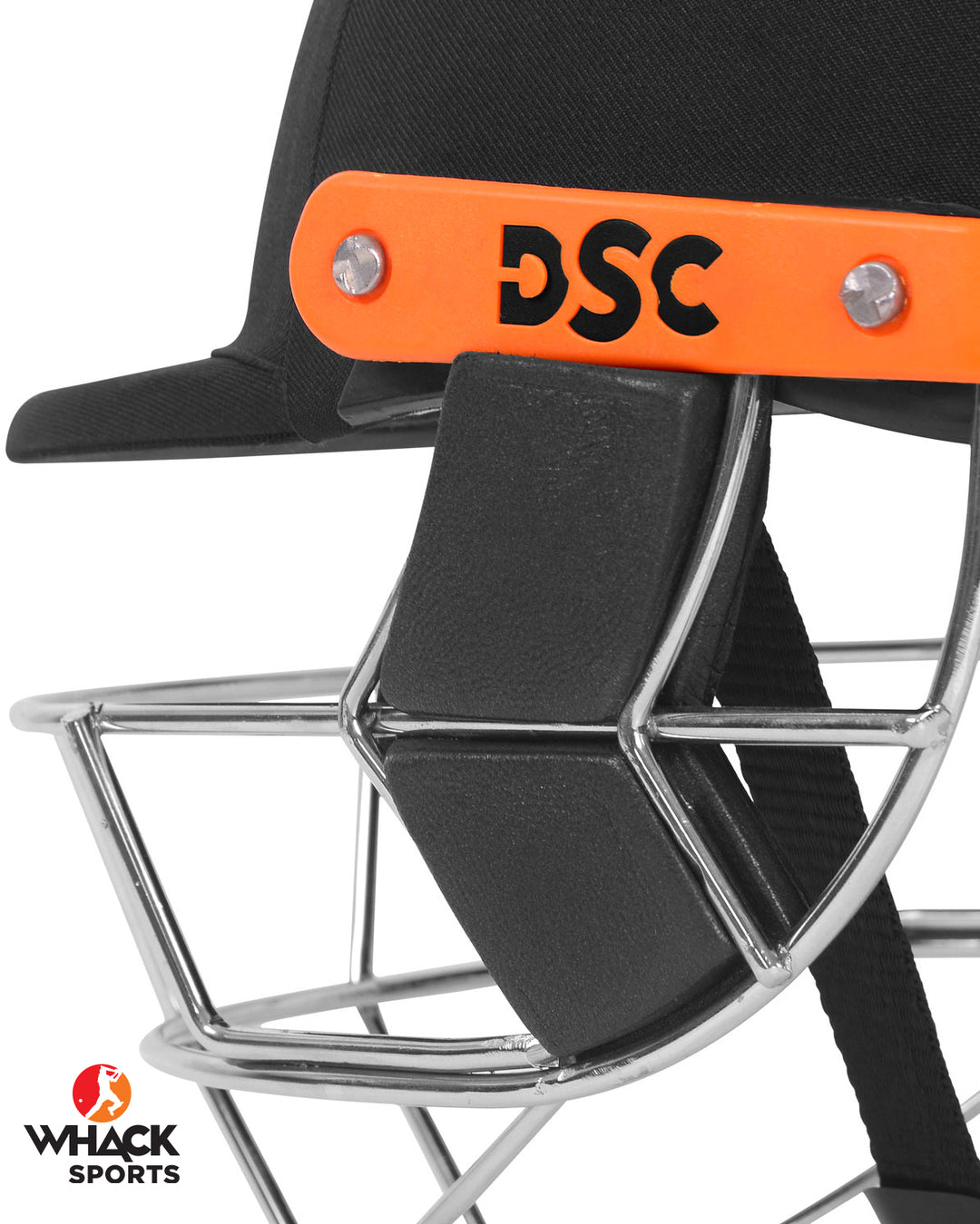 DSC Empra Titanium Cricket Batting Helmet - Black
