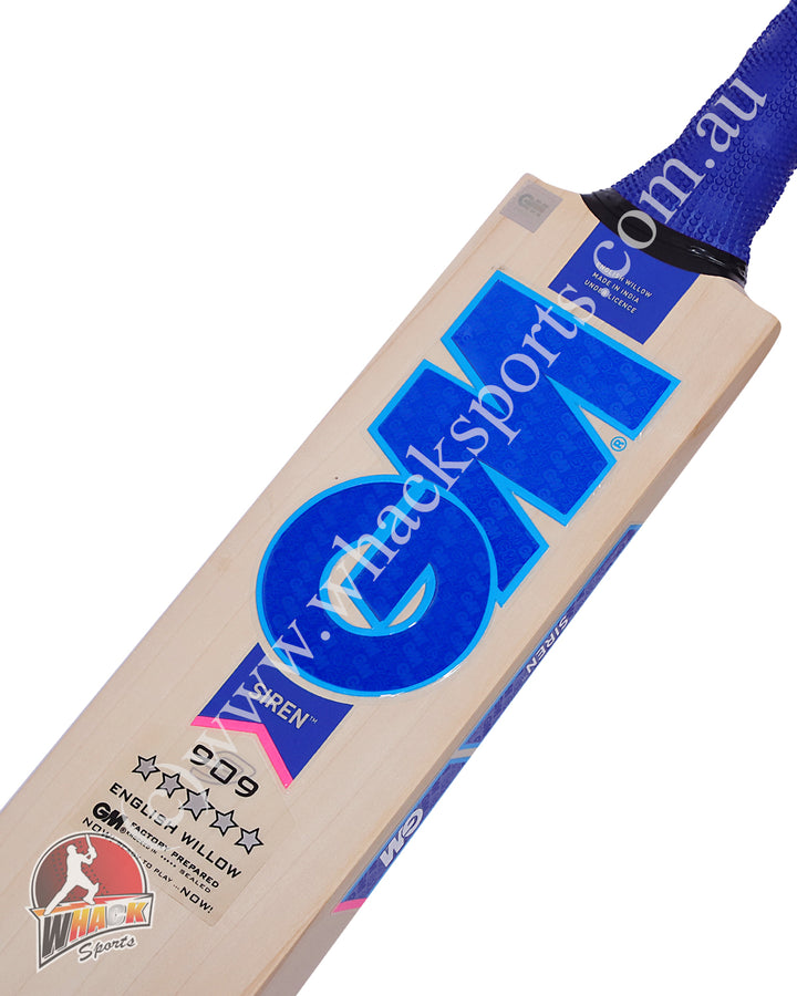 GM Siren 909 English Willow Cricket Bat - Boys/Junior