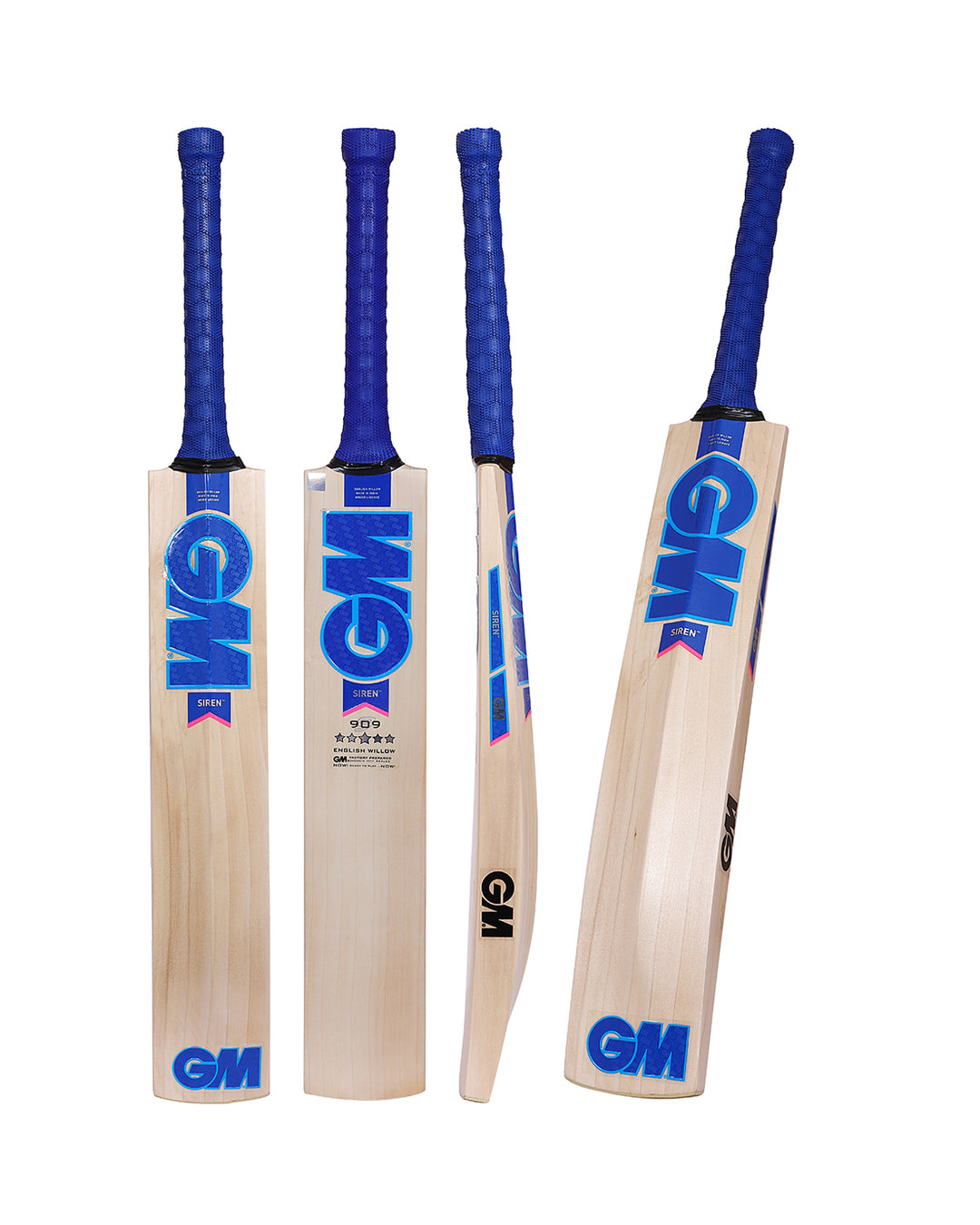 GM Siren 909 English Willow Cricket Bat - Boys/Junior