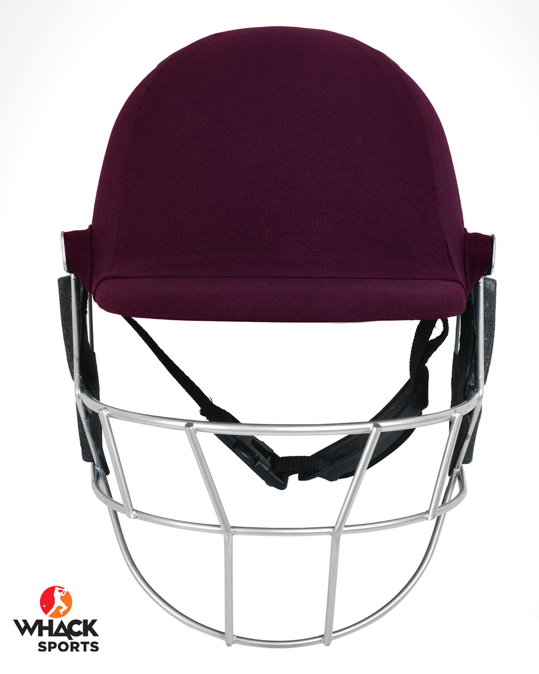 DSC Scud Stainless Steel Cricket Batting Helmet - Maroon - Senior