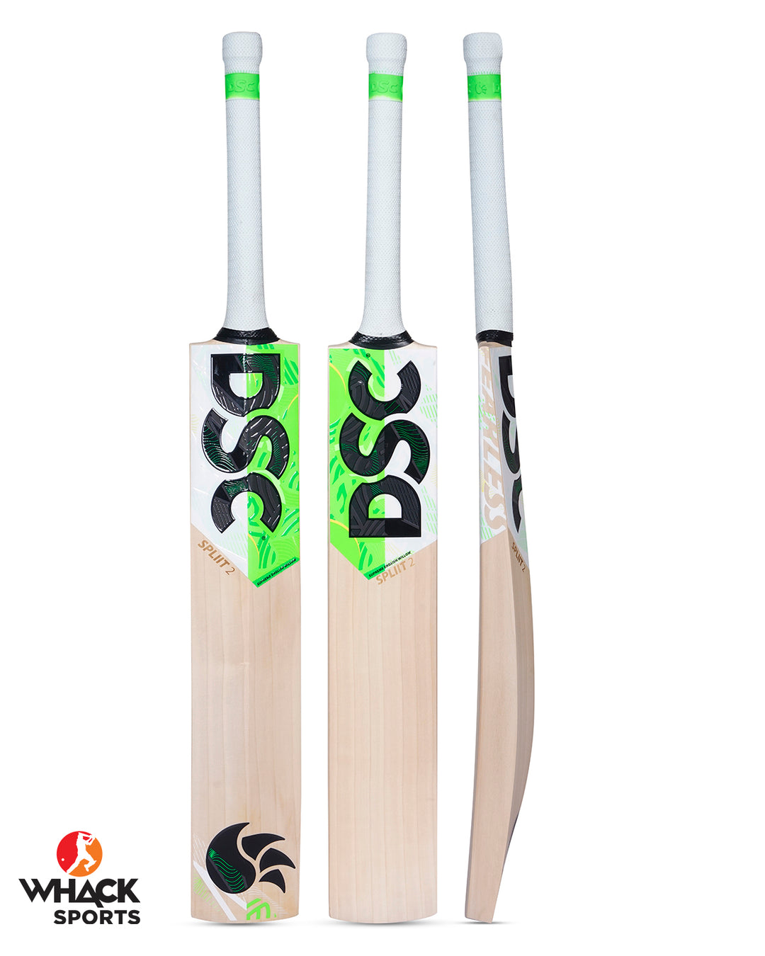 DSC Spliit 2 English Willow Cricket Bat - SH (2024/25)