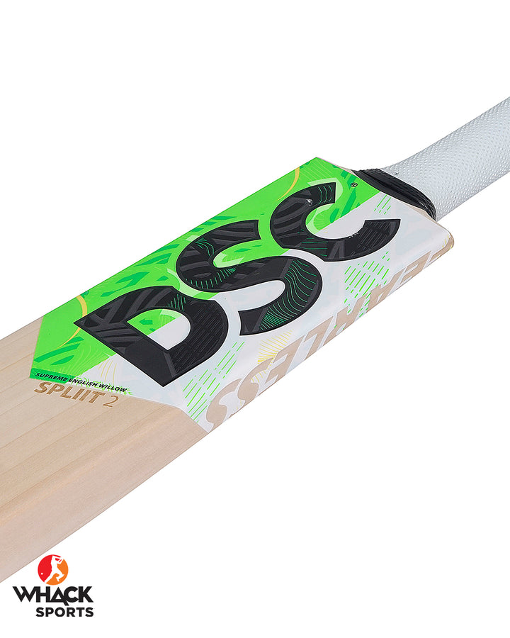 DSC Spliit 2 English Willow Cricket Bat - SH (2024/25)