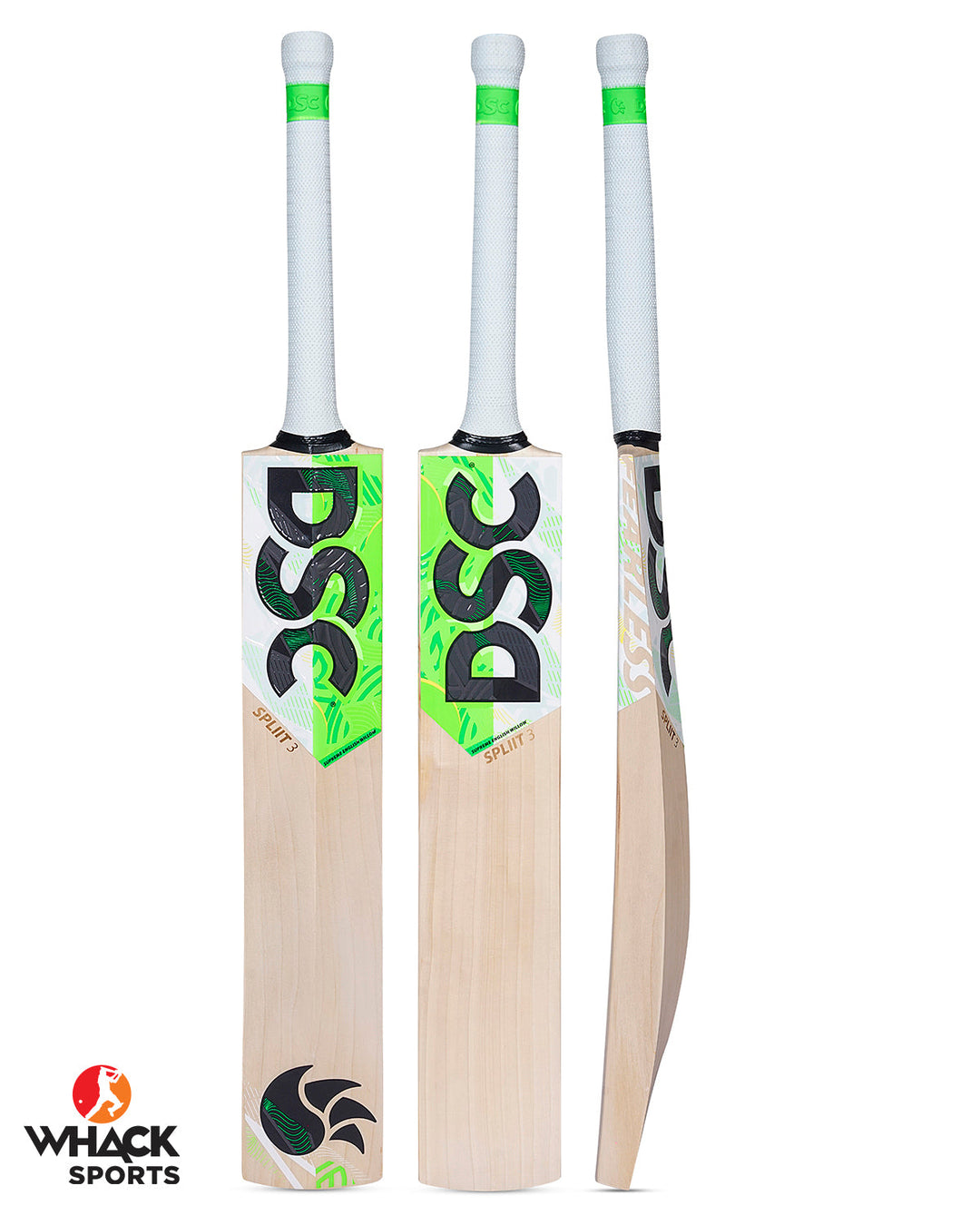 DSC Spliit 3 English Willow Cricket Bat - Senior LB (2024/25)