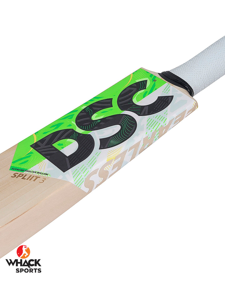 DSC Spliit 3 English Willow Cricket Bat - Senior LB (2024/25)