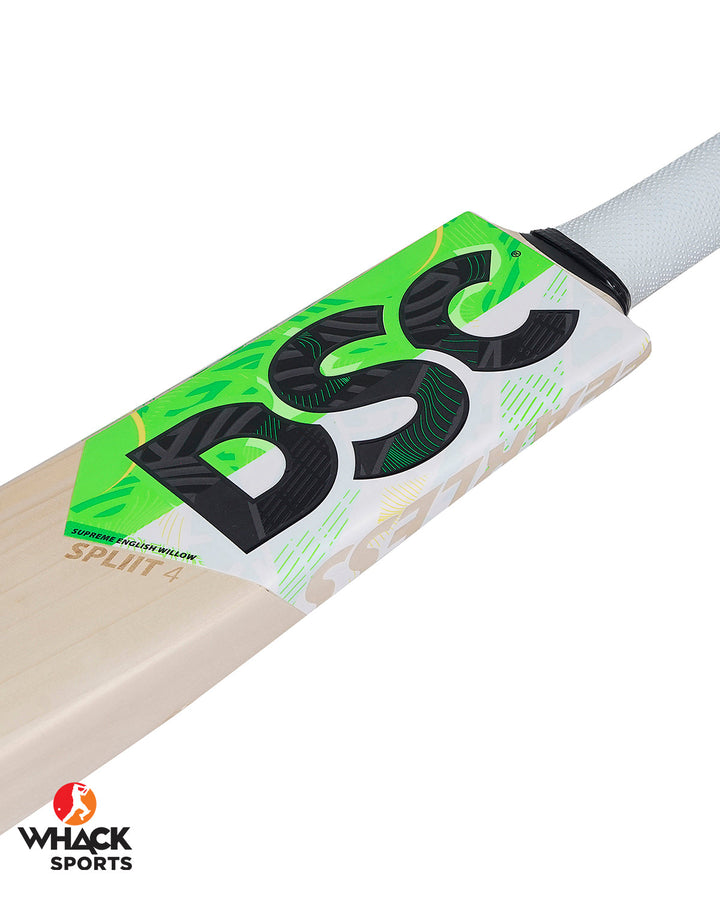 DSC Spliit 4 English Willow Cricket Bat - Boys/Junior (2024/25)