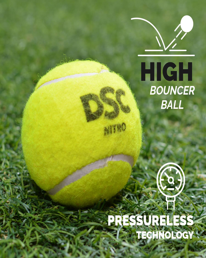 DSC Nitro Heavy Tennis Cricket Ball