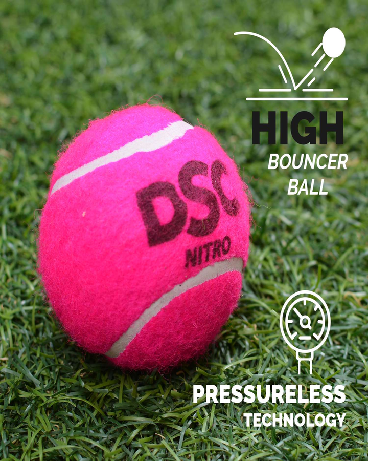 DSC Nitro Heavy Tennis Cricket Ball