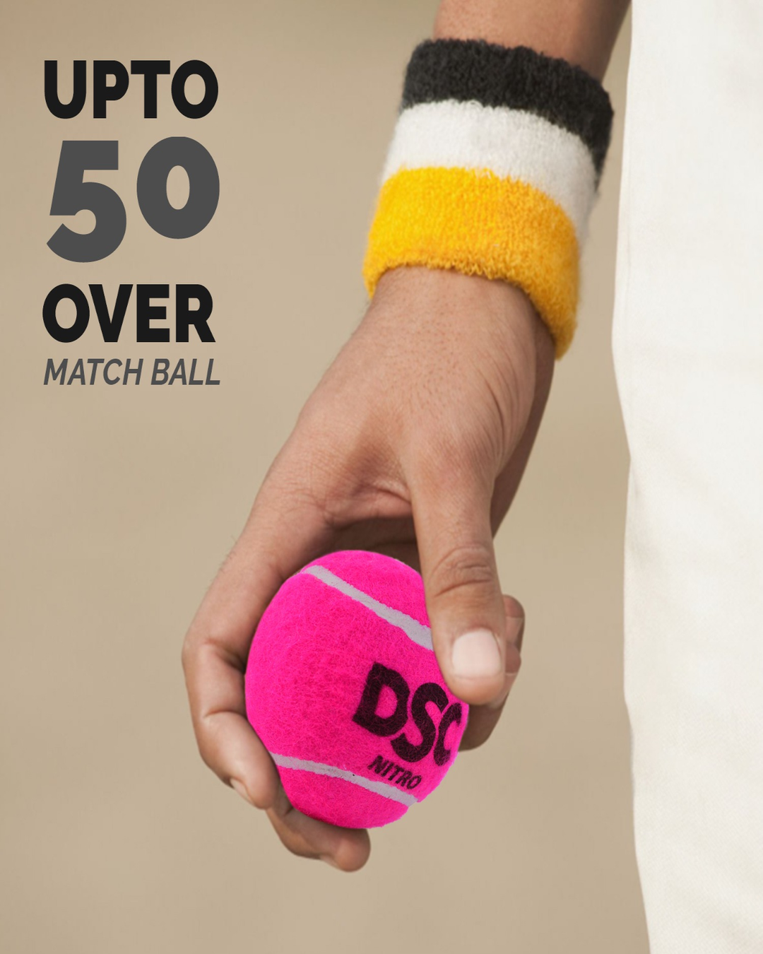 DSC Nitro Heavy Tennis Cricket Ball