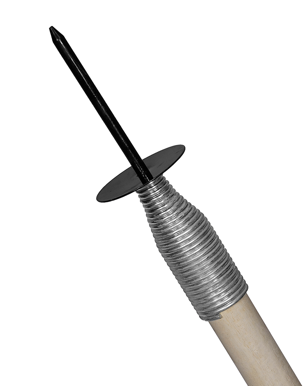 DSC Wooden Target Stump With Metal Spring - Single