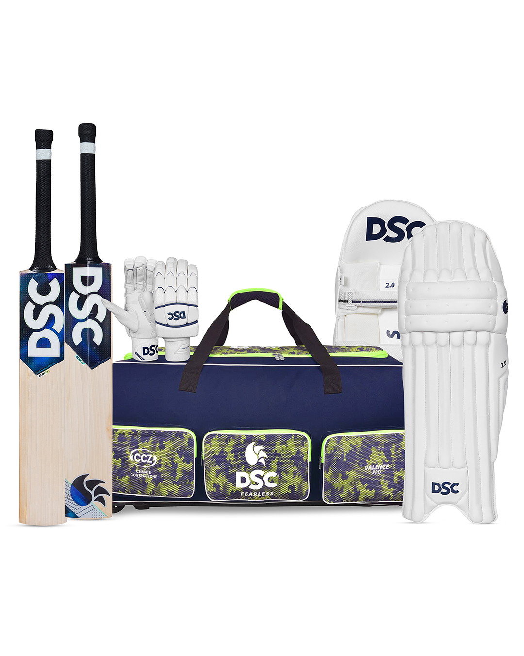 DSC Blak 300 Cricket Bundle Kit - Senior