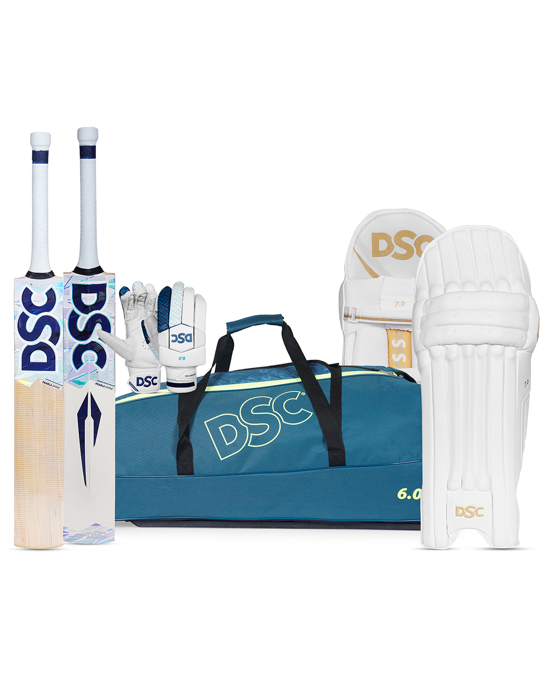 DSC Pearla Shine Cricket Bundle Kit - Senior