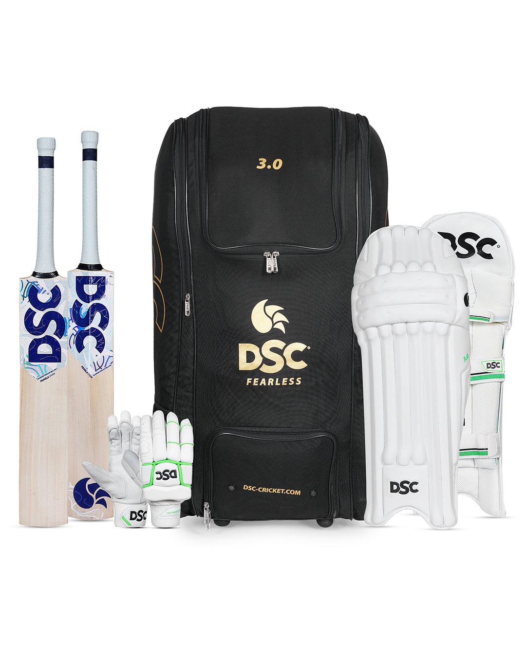 DSC Pearla Spark Cricket Bundle Kit - Senior