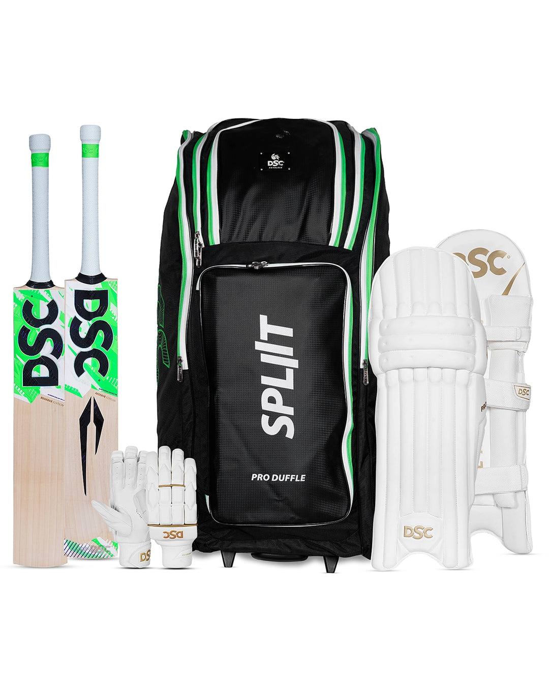 DSC Spliit One Cricket Bundle Kit - Senior