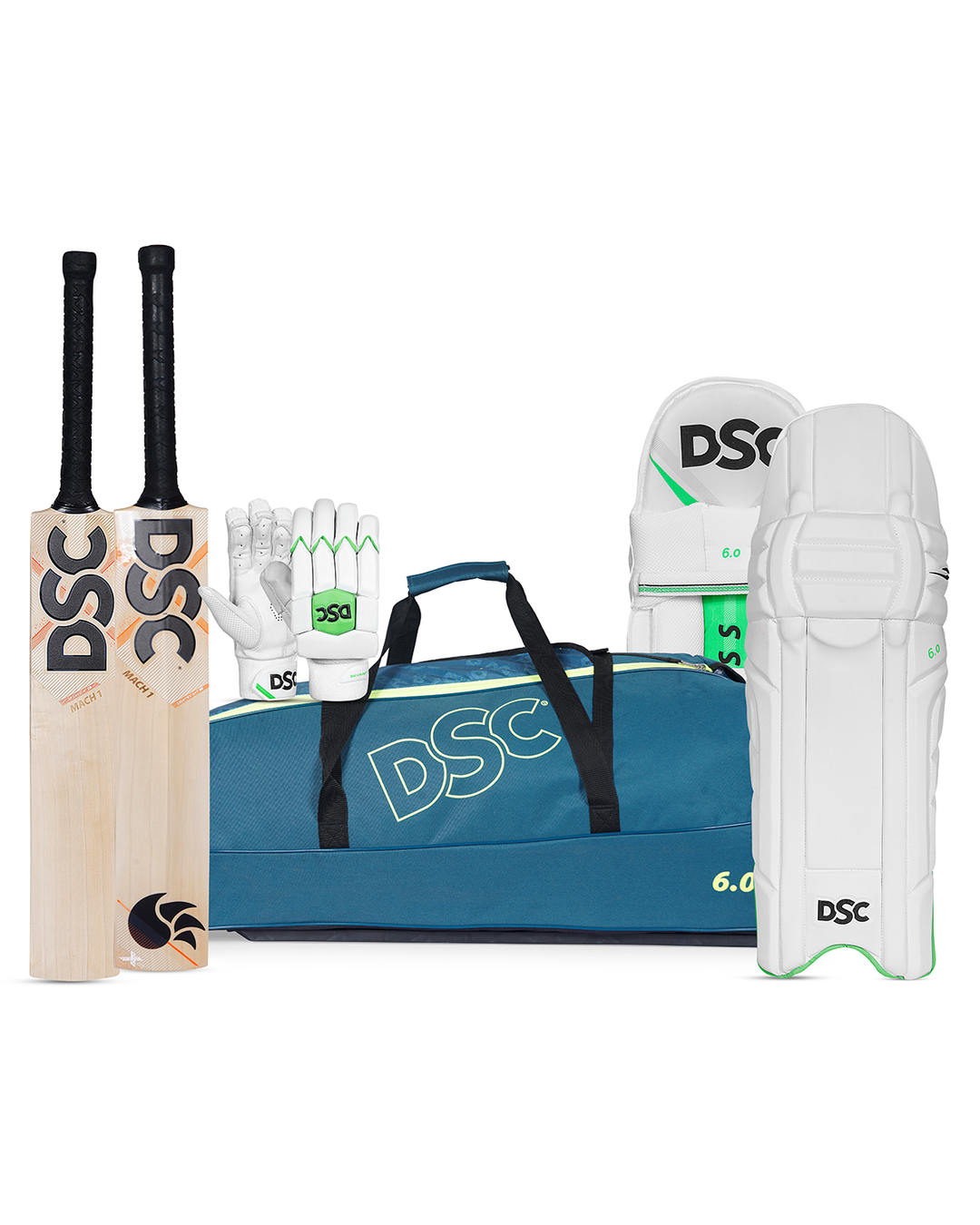 DSC Xlite Mach 1 Cricket Bundle Kit - Senior