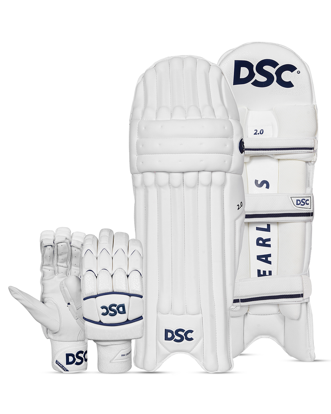 DSC 2.0 Batting Pads and Gloves Bundle - Junior