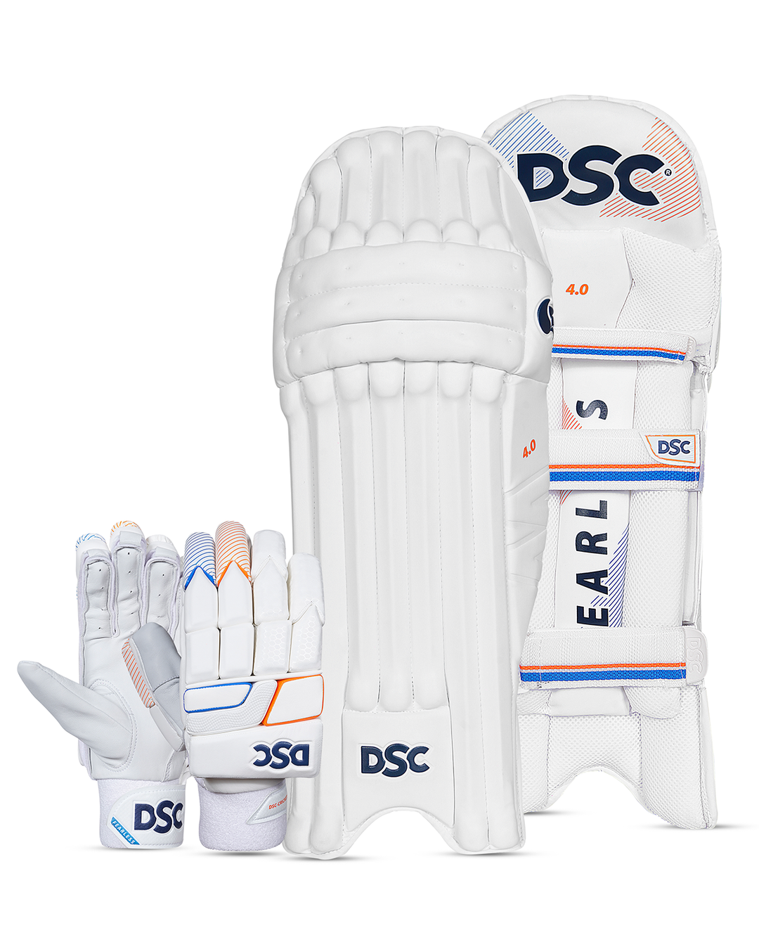 DSC 4.0 Batting Pads and Gloves Bundle - Junior