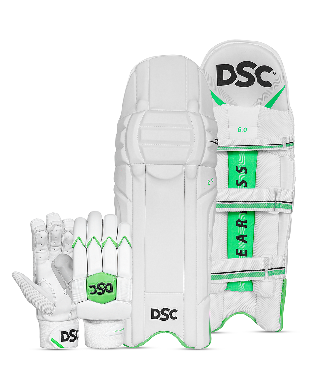 DSC 6.0 Batting Pads and Gloves Bundle - Adult