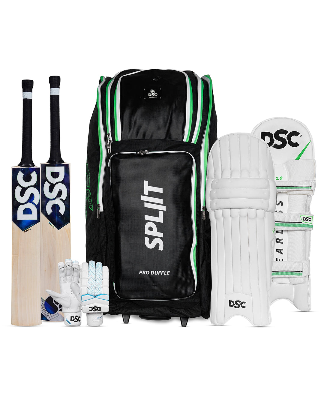 DSC Blak 100 Cricket Bundle Kit - Senior