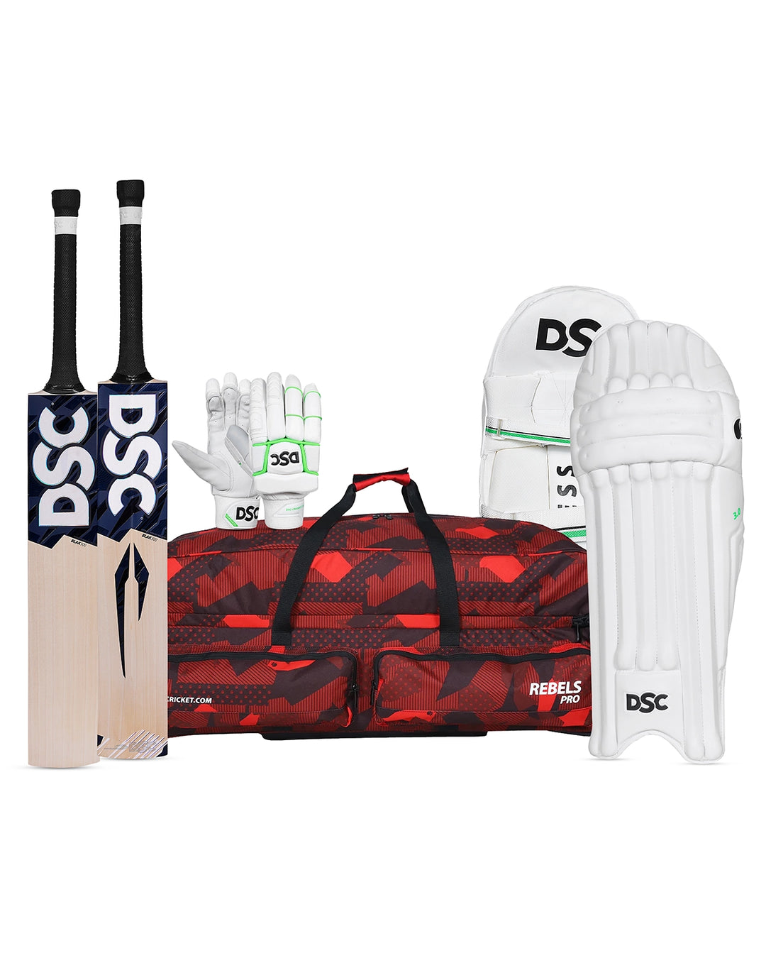 DSC Blak 300 Cricket Bundle Kit - Senior