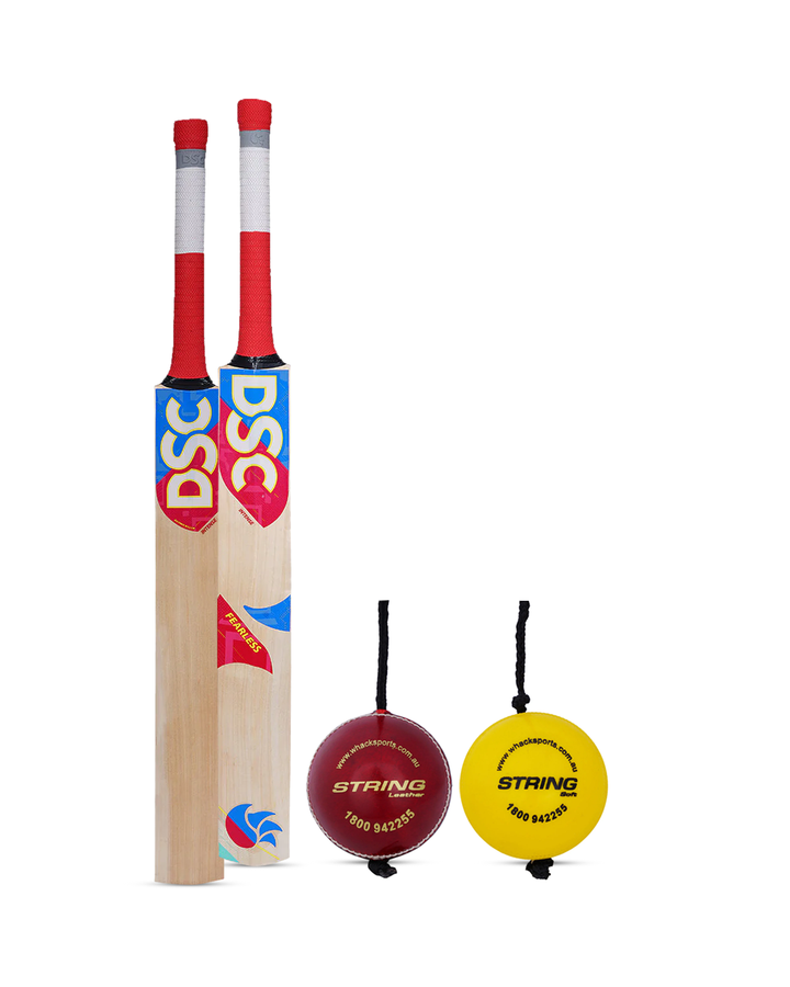 DSC Intense Pro Eye In/Technique Cricket Bundle Set - Junior