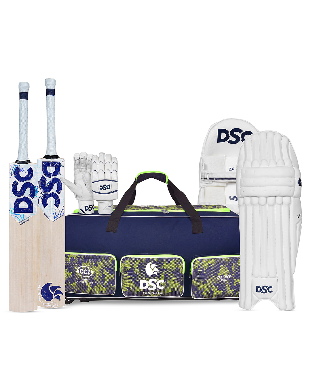 DSC Pearla Amaze Cricket Bundle Kit - Senior