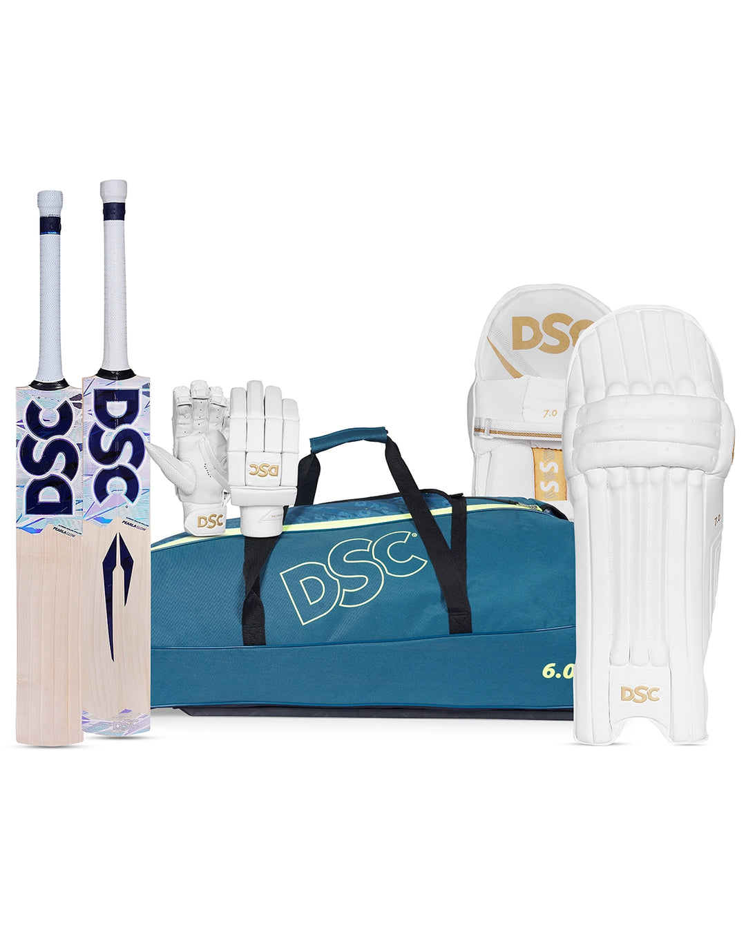DSC Pearla Glow Cricket Bundle Kit - Senior