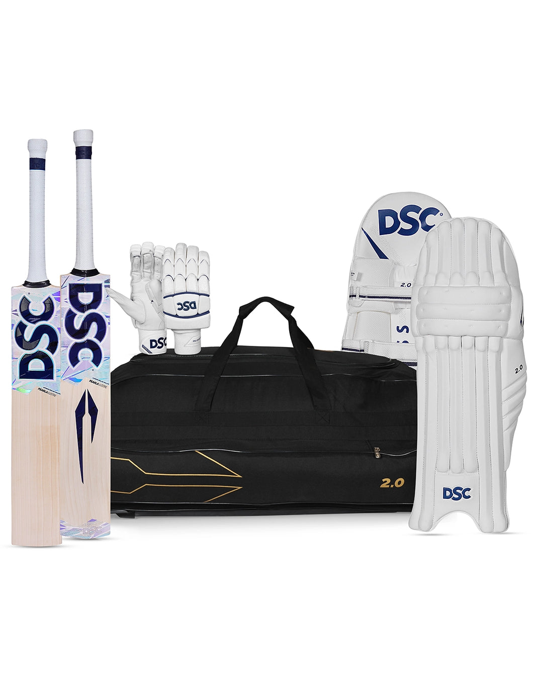 DSC Pearla Lustre Cricket Bundle Kit - Junior