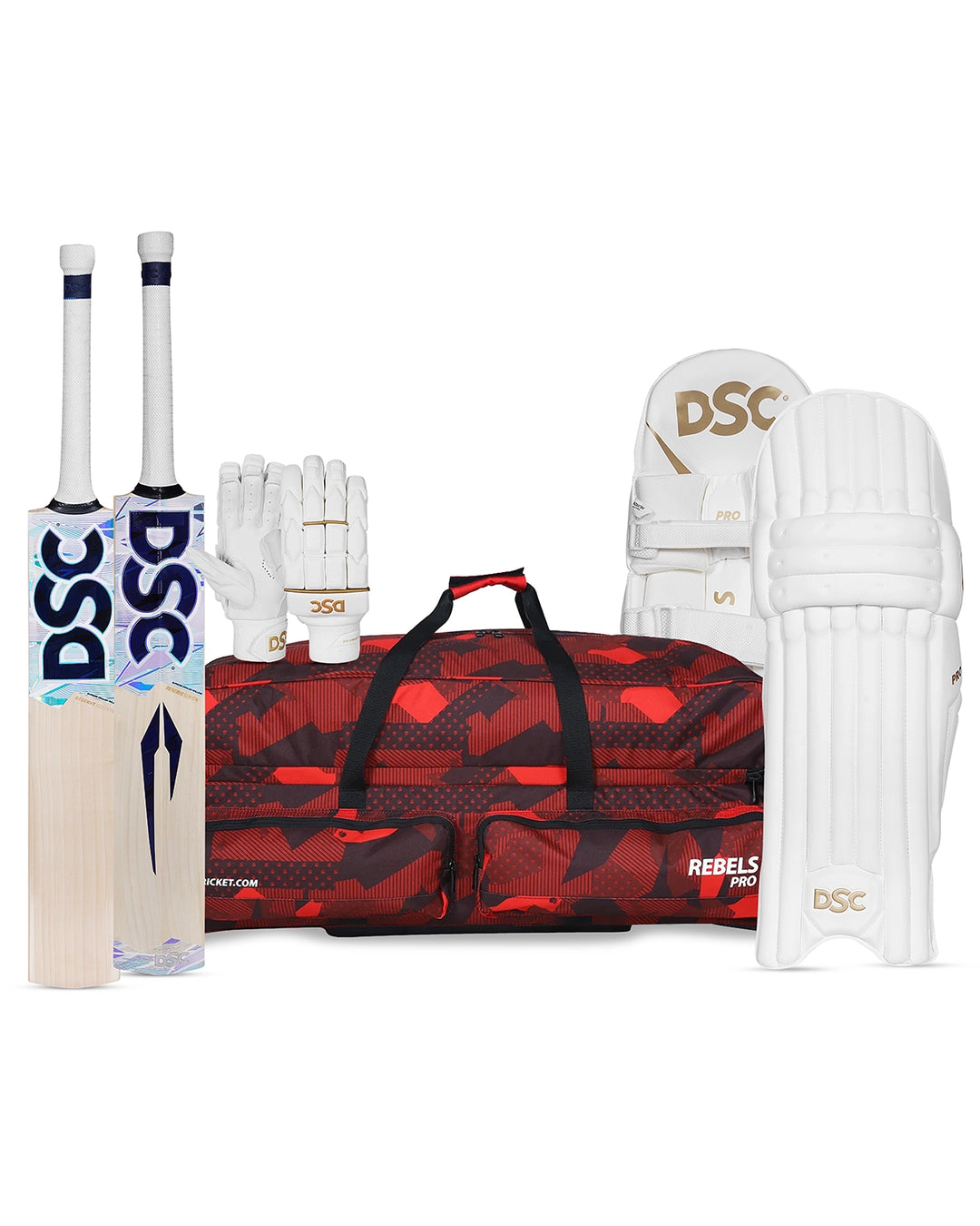 DSC Pearla Pro Cricket Bundle Kit - Senior