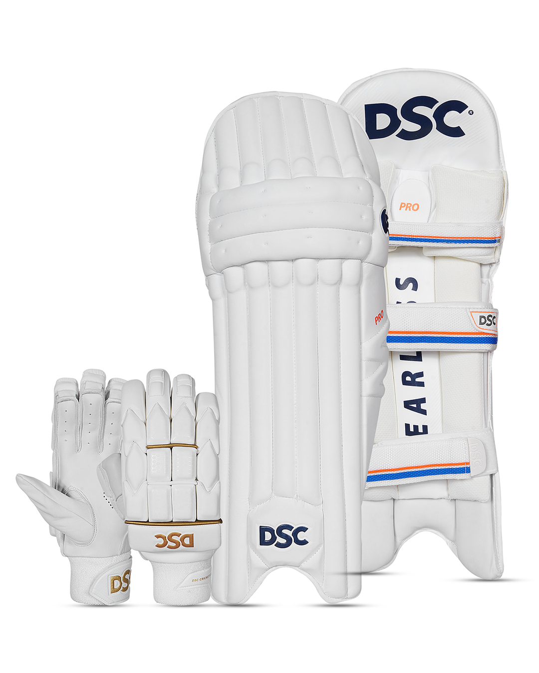 DSC Pro Batting Pads and Gloves Bundle - Adult