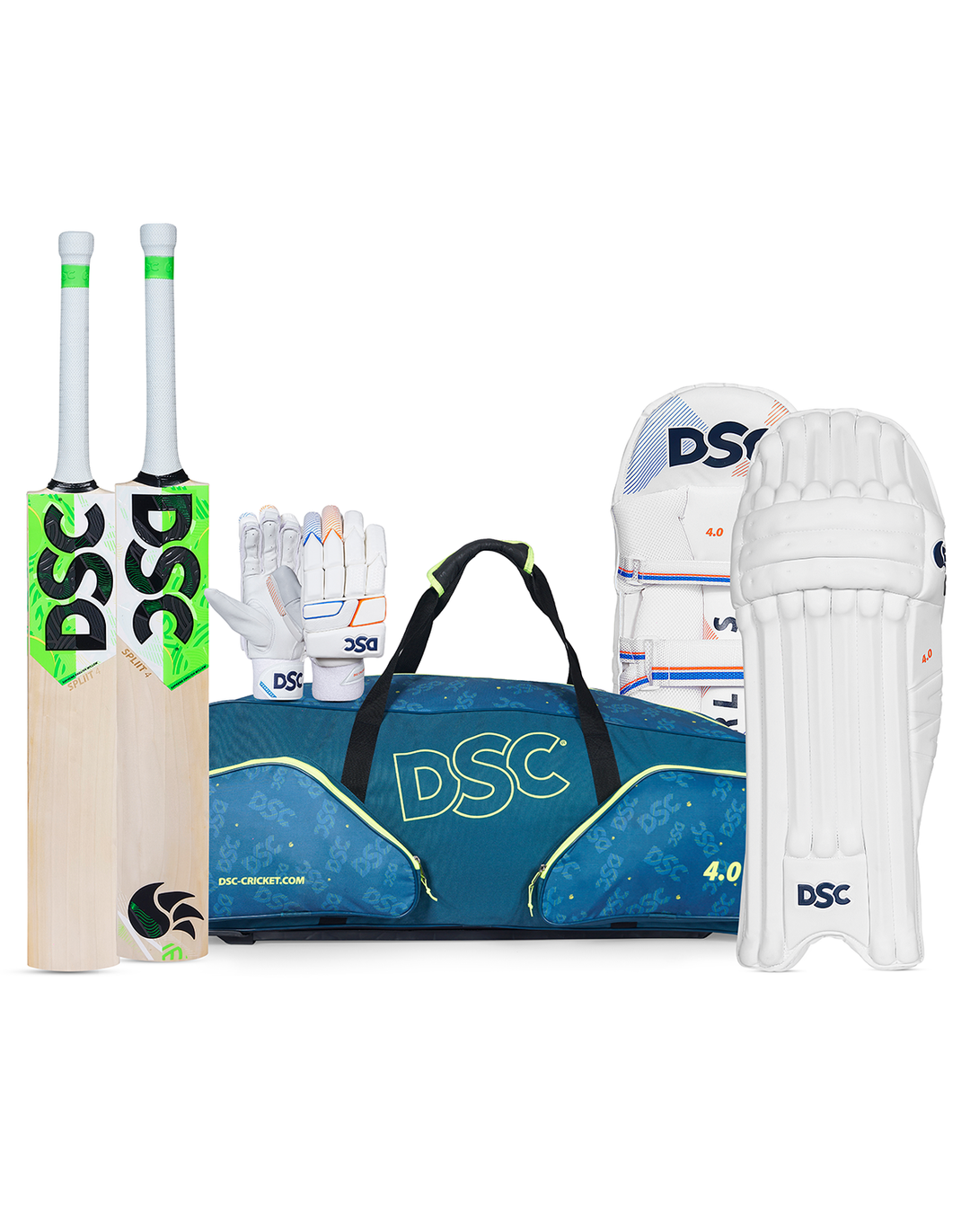 DSC Spliit 4 Cricket Bundle Kit - Senior