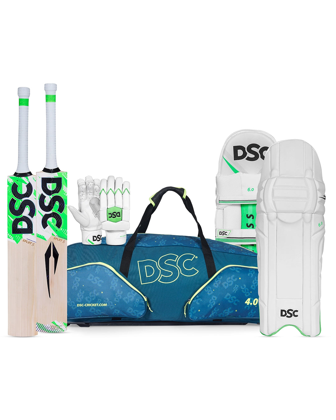 DSC Spliit 5 Cricket Bundle Kit - Senior