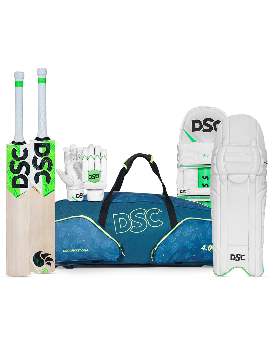 DSC Spliit 5 Cricket Bundle Kit - Senior