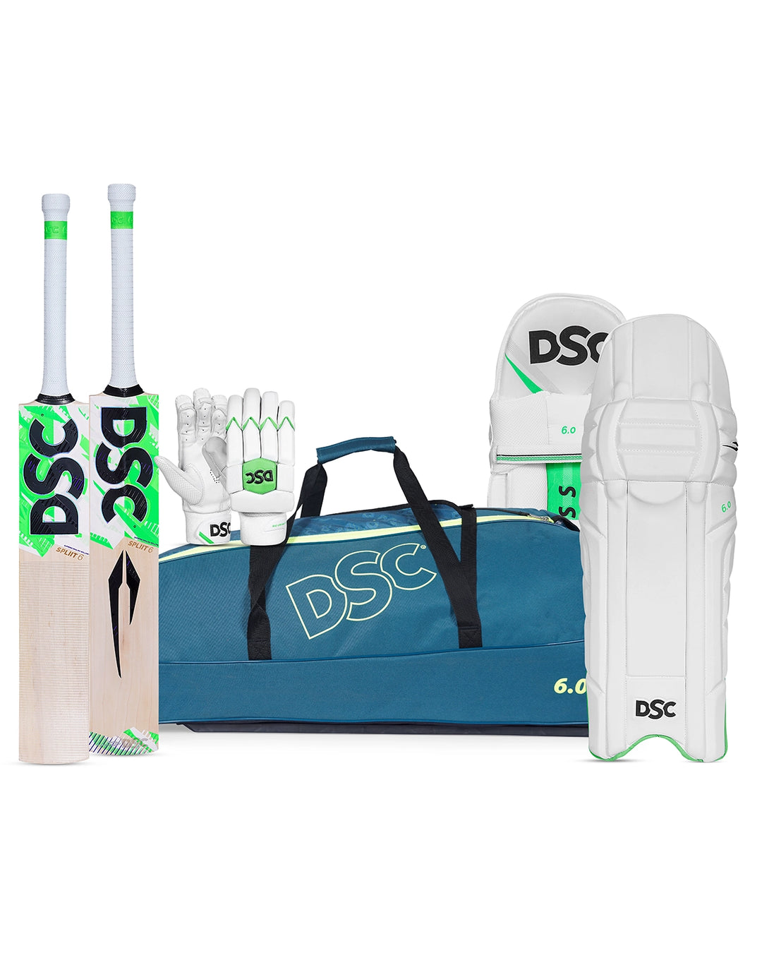DSC Spliit 6 Cricket Bundle Kit - Senior