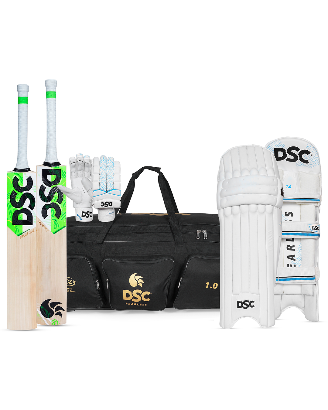 DSC Spliit One Cricket Bundle Kit - Senior
