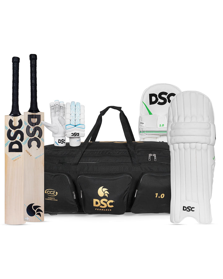 DSC Xlite Mach 4 Cricket Bundle Kit - Senior