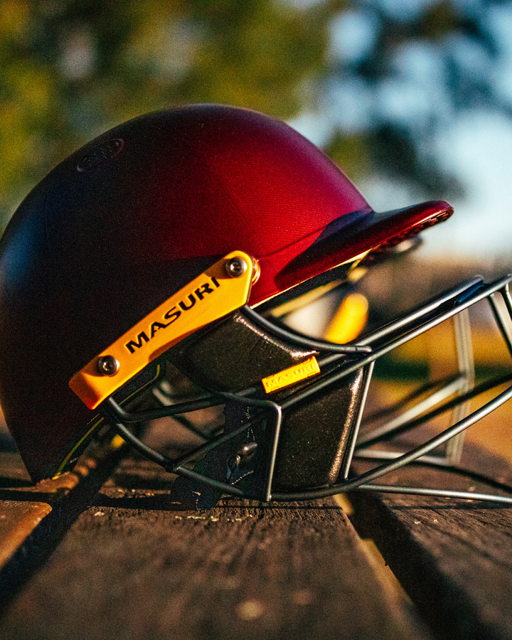 Masuri E Line Player Titanium Cricket Batting Helmet - Painted Navy - Senior