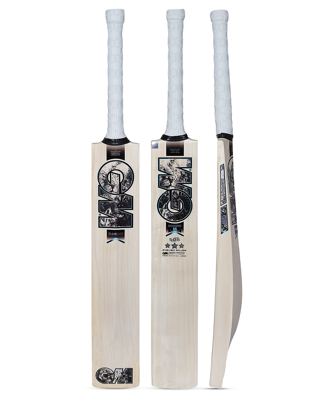 GM Diamond 505 English Willow Cricket Bat - SH