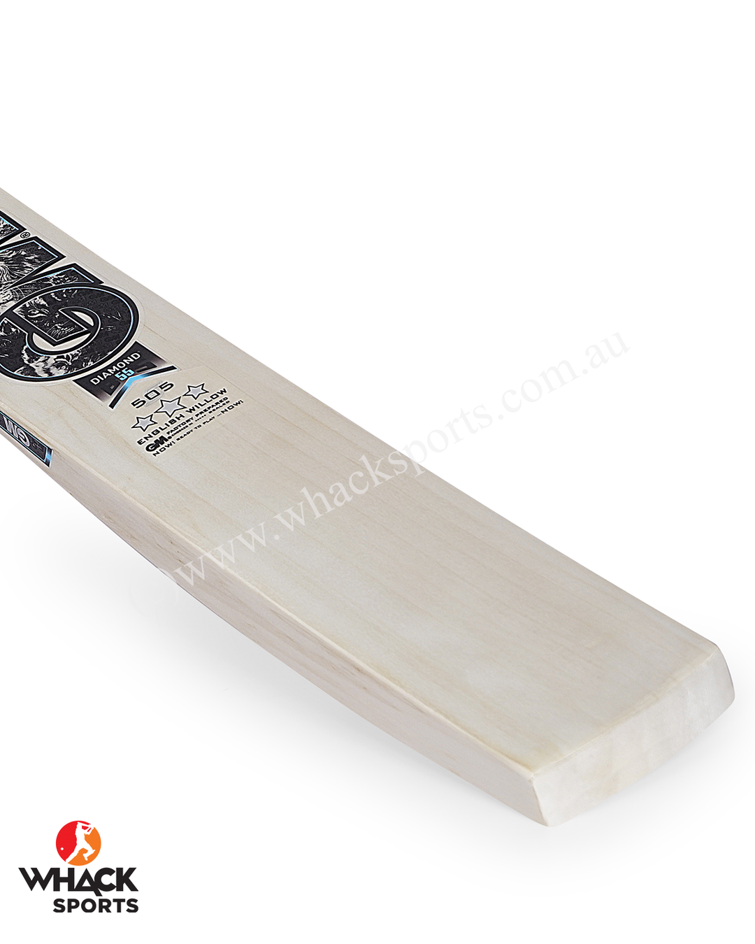 GM Diamond 505 English Willow Cricket Bat - SH