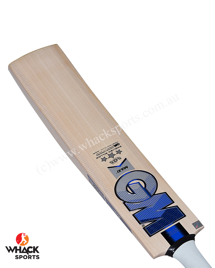 GM Maxi 505 English Willow Cricket Bat - SH