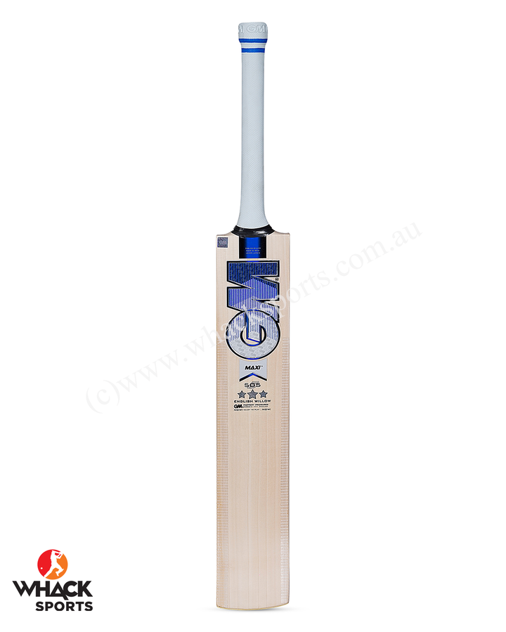 GM Maxi 505 English Willow Cricket Bat - SH