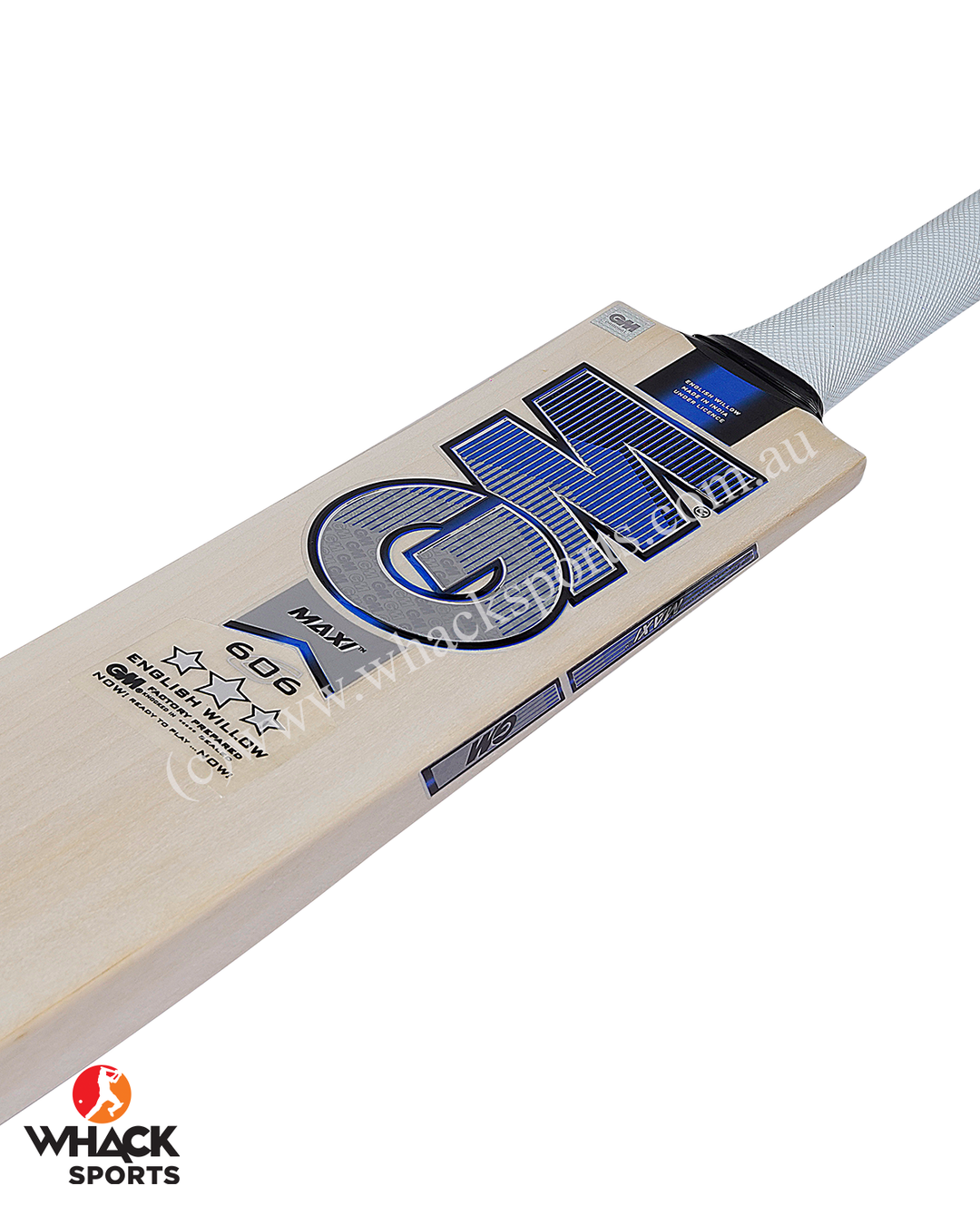 GM Maxi 606 English Willow Cricket Bat - SH