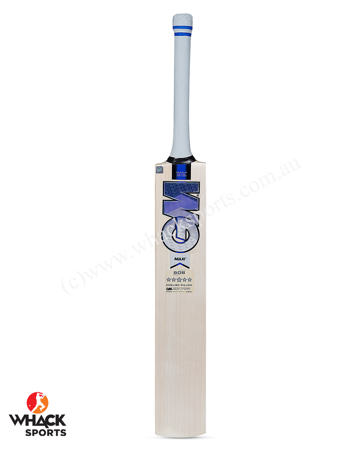 GM Maxi 808 English Willow Cricket Bat - SH