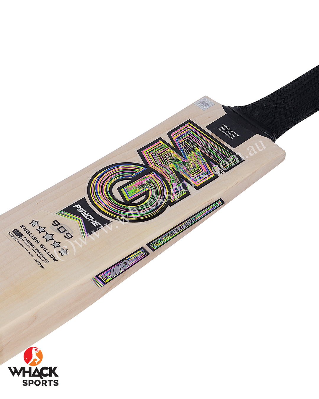 GM Psyche 909 English Willow Cricket Bat - Small Adult