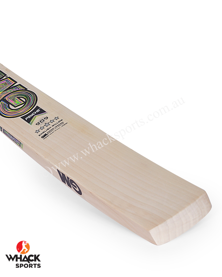 GM Psyche 909 English Willow Cricket Bat - Small Adult
