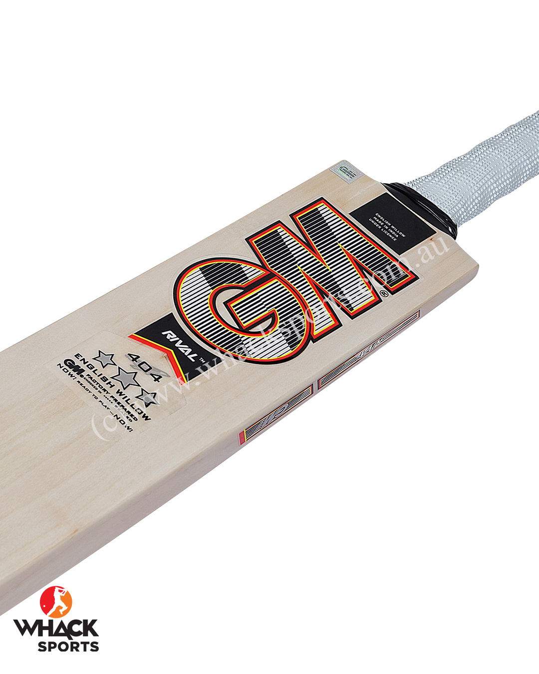 GM Rival 404 English Willow Cricket Bat - SH