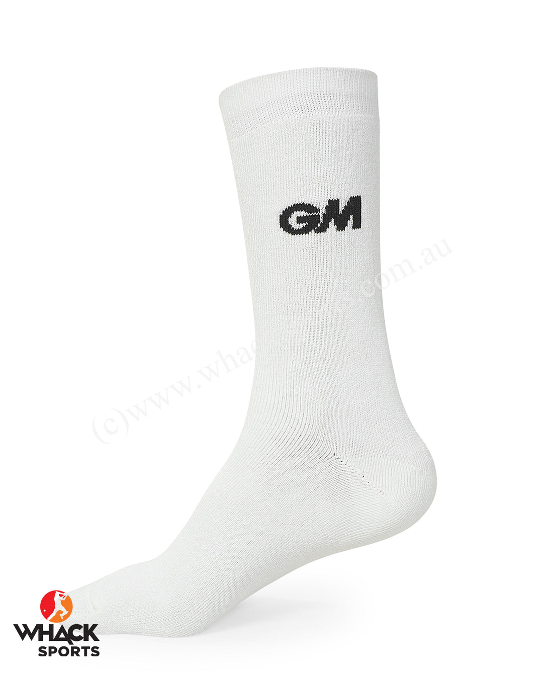 GM Cricket Socks - White or Grey