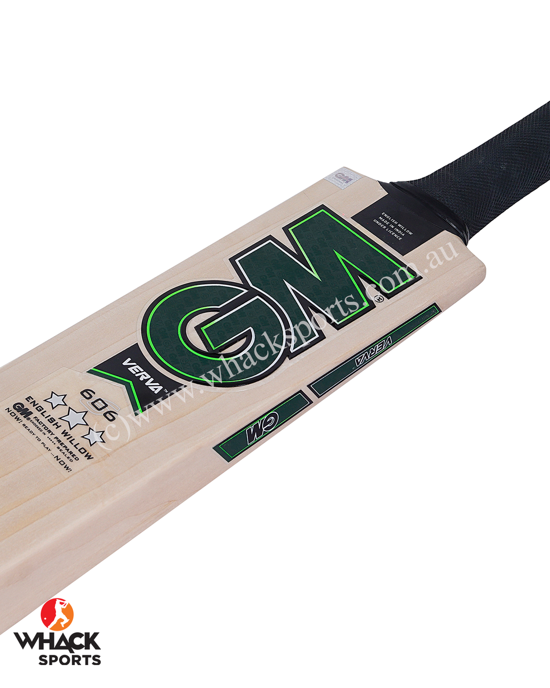 GM Verva 606 English Willow Cricket Bat - Small Adult