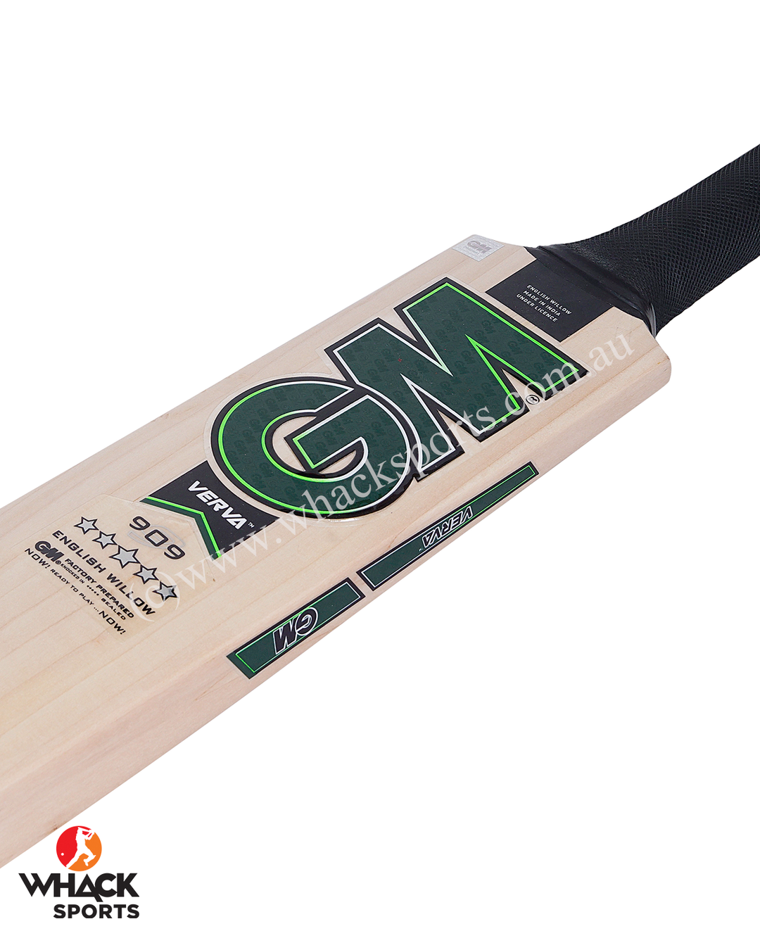 GM Verva 909 English Willow Cricket Bat - Small Adult