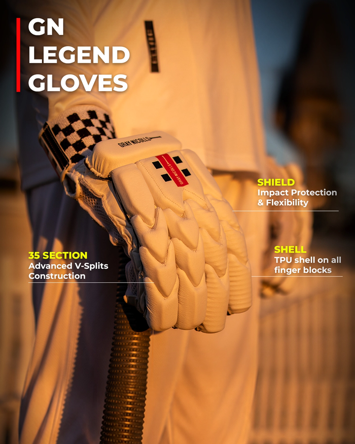 Gray Nicolls Legend Batting Gloves features