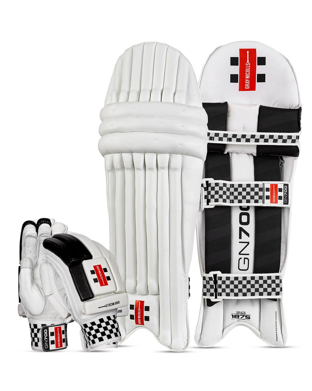 Gray Nicolls 700 Batting Pads and Gloves Bundle - Youth